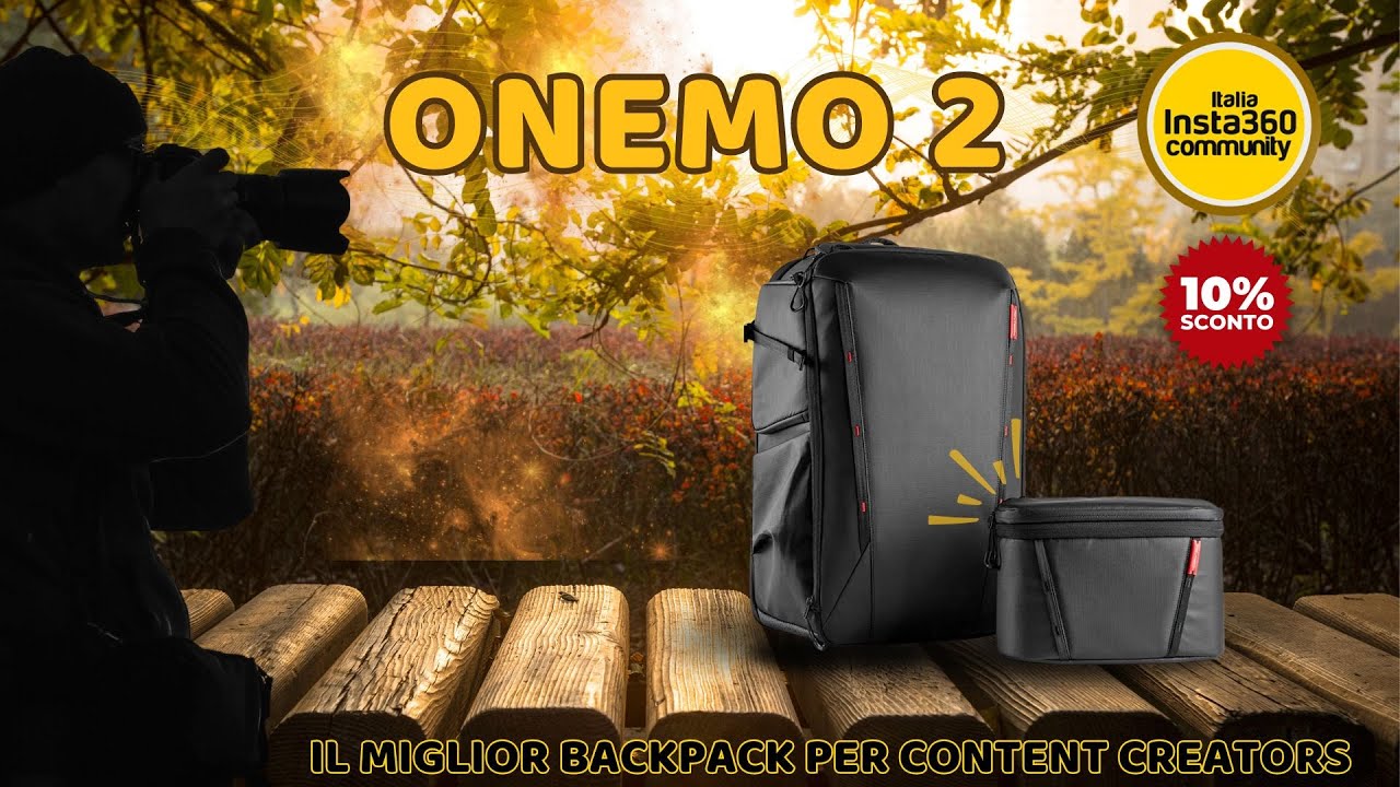 PGYTECH OneMo 2 - Il miglior zaino per attrezzature fotografica.