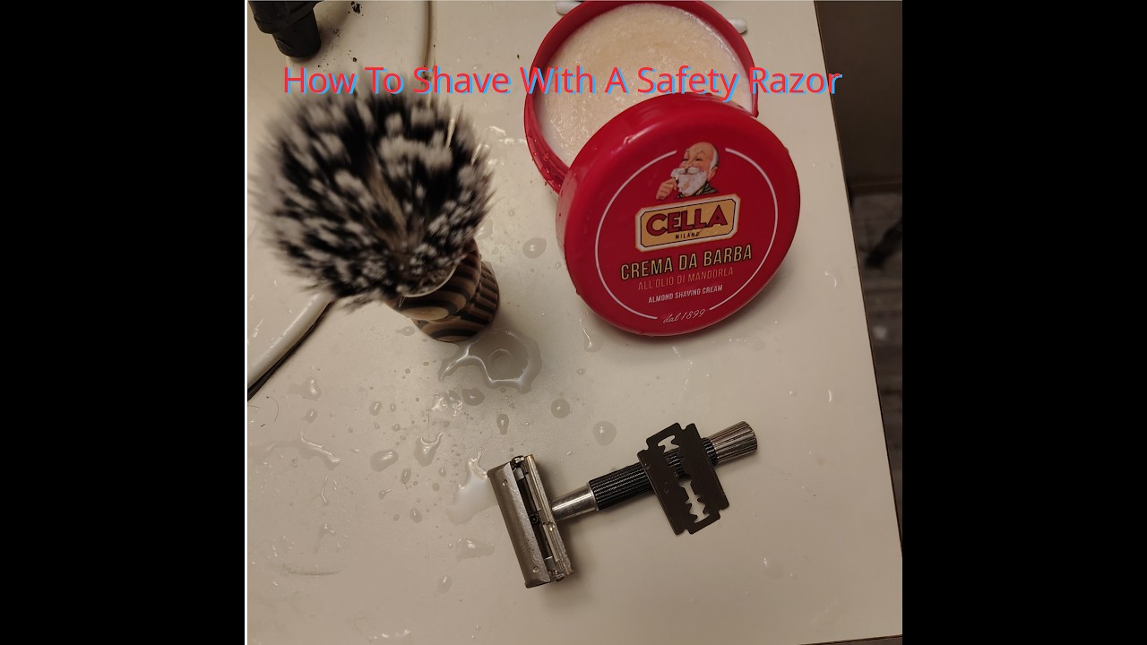 How To Shave With A Safety Razor