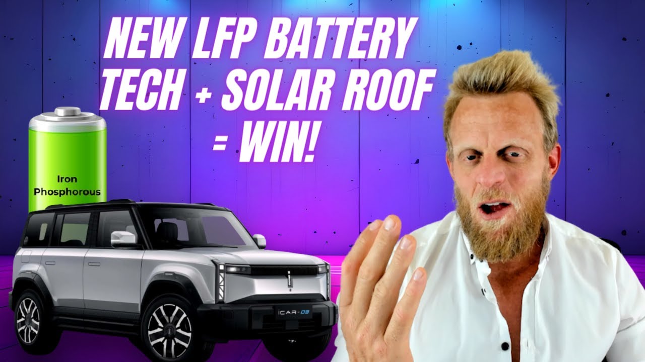 Chery&rsquo;s iCar 03 all-electric offroad SUV has solar and CATL's new battery