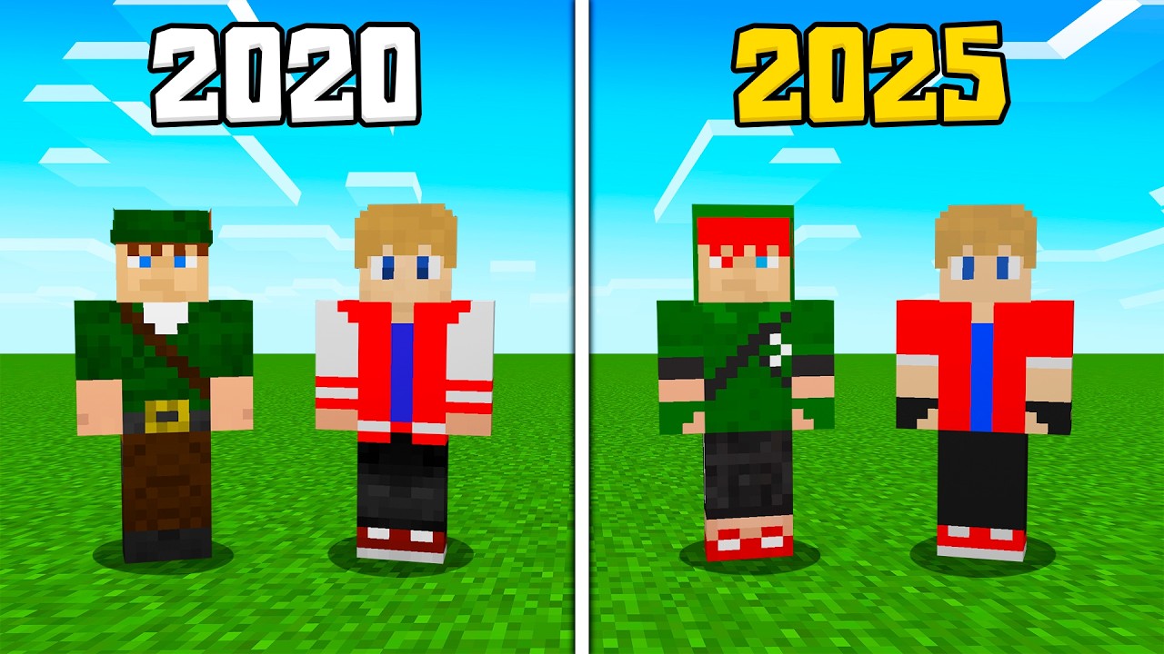 DEPOIS DE 5 ANOS GRAVEI COM ROBIN HOOD NO MINECRAFT !