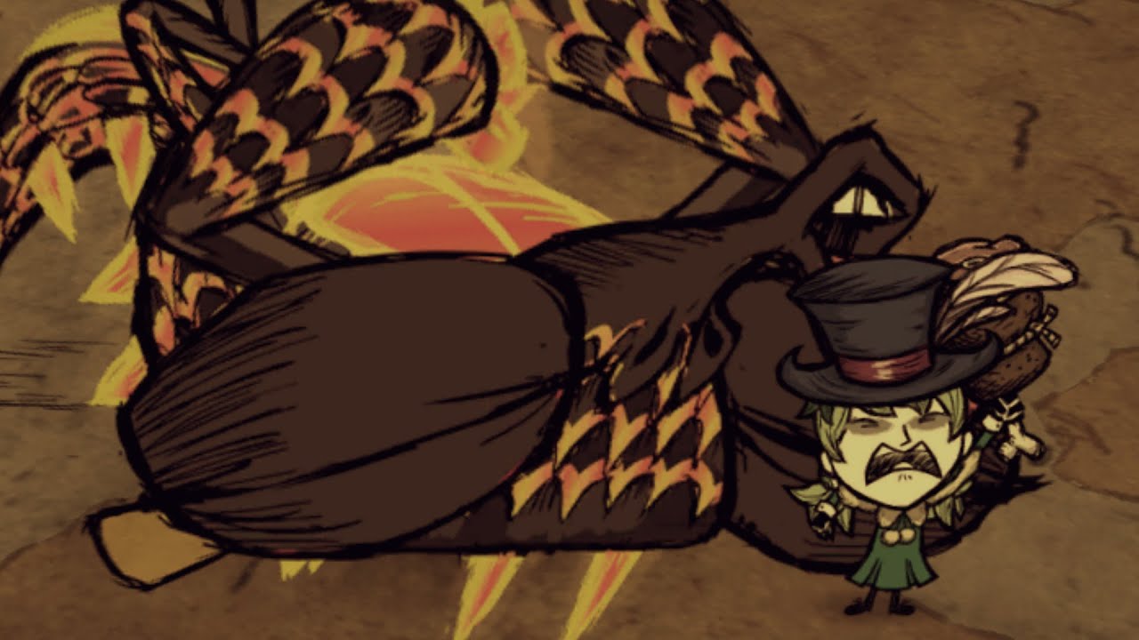 Enraged Dragonfly No Hit, No Speed Boosts, x0.75 damage (practice fight) [Don't Starve Together]