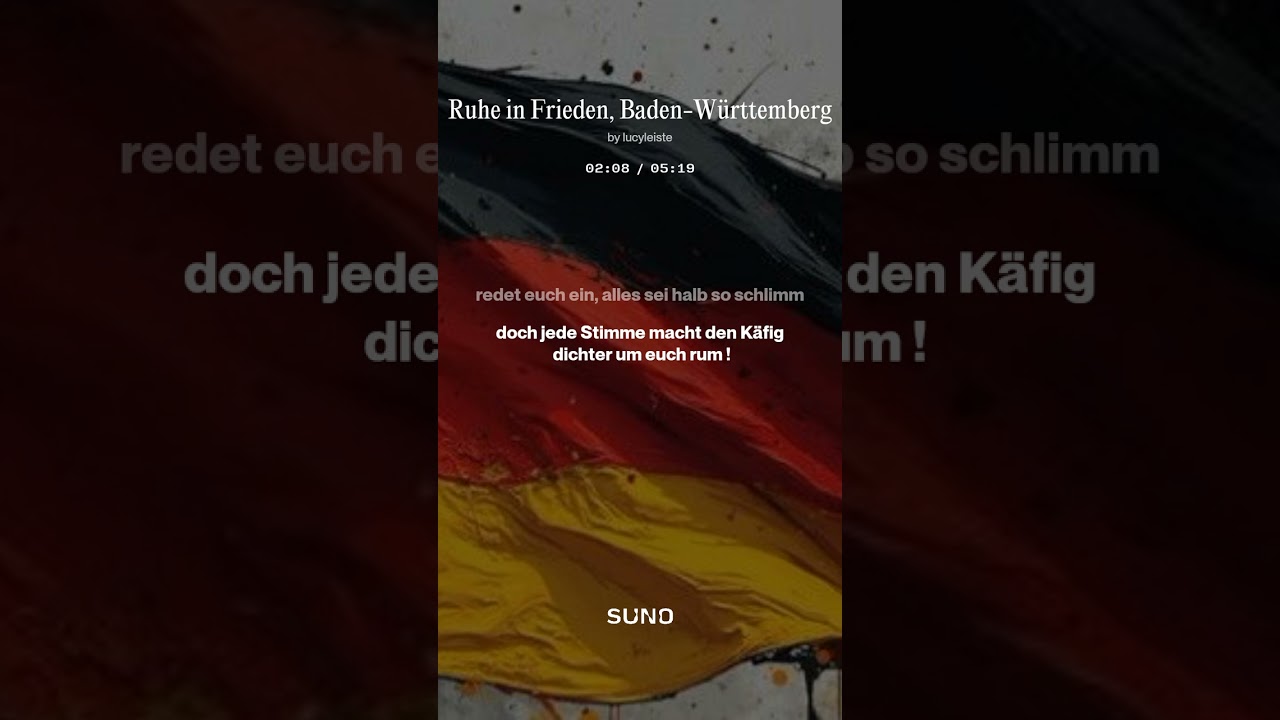 Ruhe In Frieden , Baden-W&uuml;rttemberg #musik #music #song #lyric #deutsch #new #musikentdecken 
