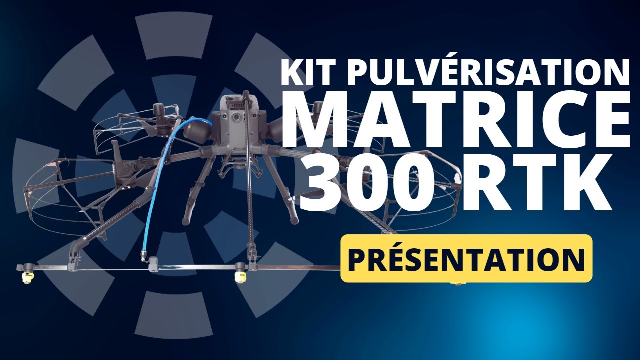 Kit pulvérisation pour DJI Matrice 300 RTK - Flying Eye