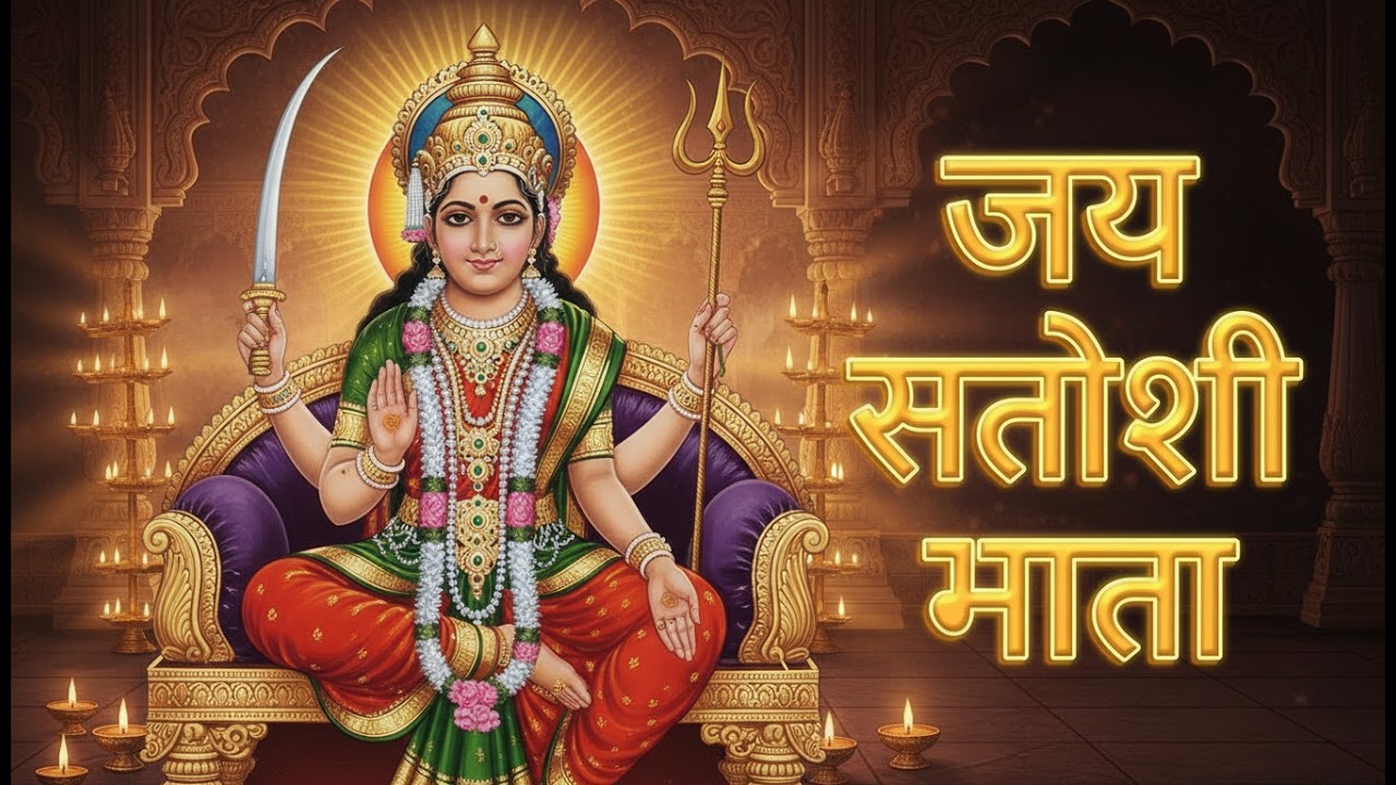 जय संतोषी माता 🙏 | Jay Santoshi Mata Aarti | माँ संतोषी का पावन भजन | | Sanatan Amrit Bhakti