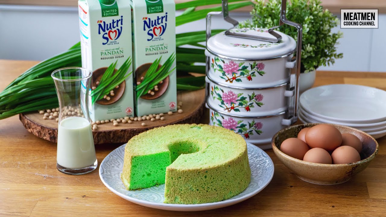 Pandan Chiffon Cake