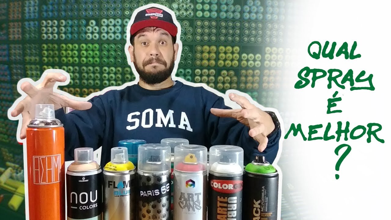 Qual o melhor spray para graffiti ?