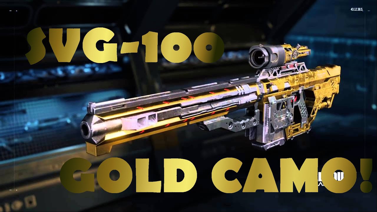 SVG 100 GOLD CAMO - Road to Dark Matter