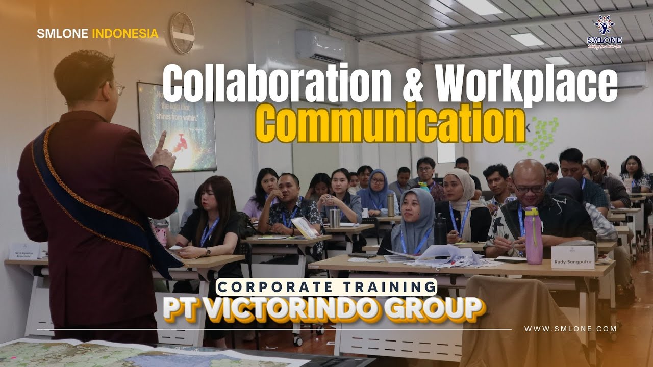 Inside Corporate Training PT Victorindo Group with SMLONE | Build Confidence at Work