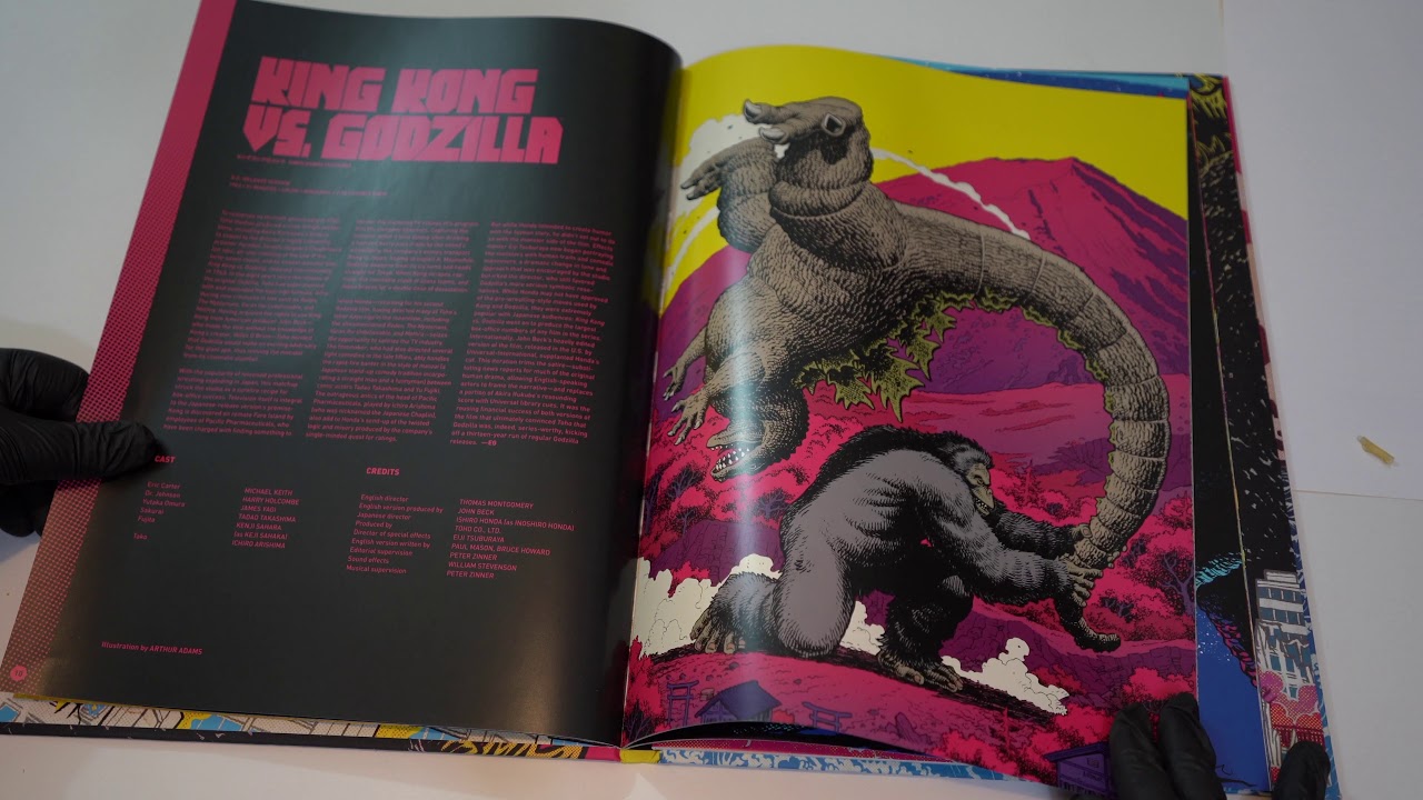 Godzilla : Showa Era 1954&ndash;1975 The Criterion Collection Unboxing ASMR - ゴジラ - 昭和シリーズ