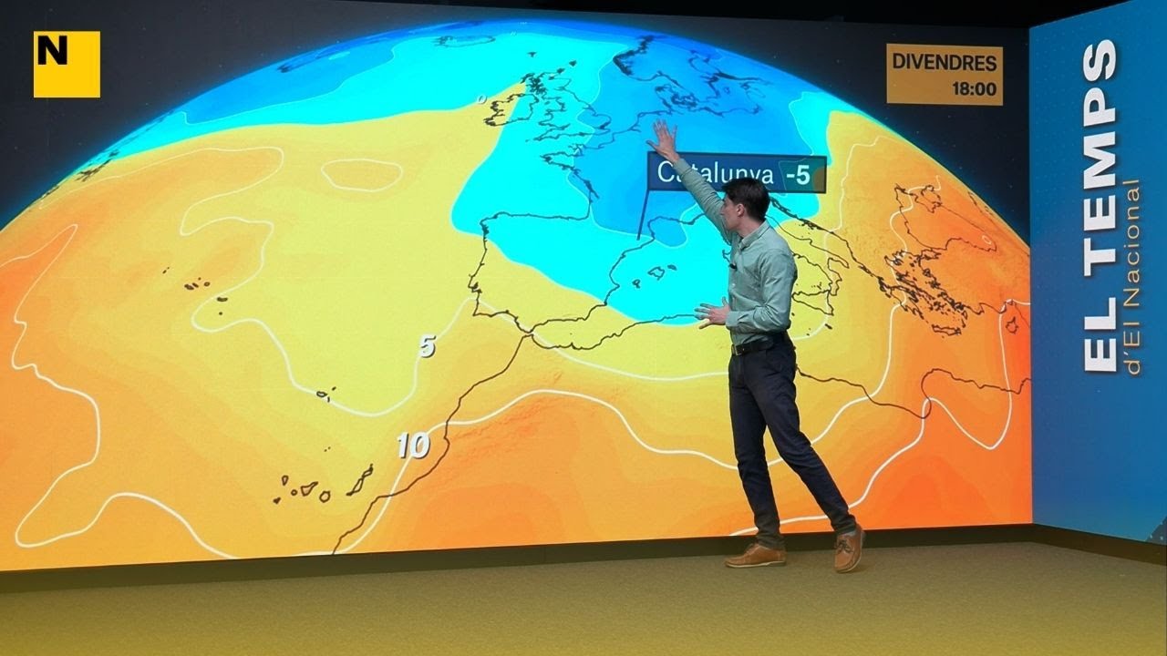 EL TEMPS | Arriba la pitjor part del fred &agrave;rtic a Catalunya: vent gla&ccedil;at, neu i perill de gelades