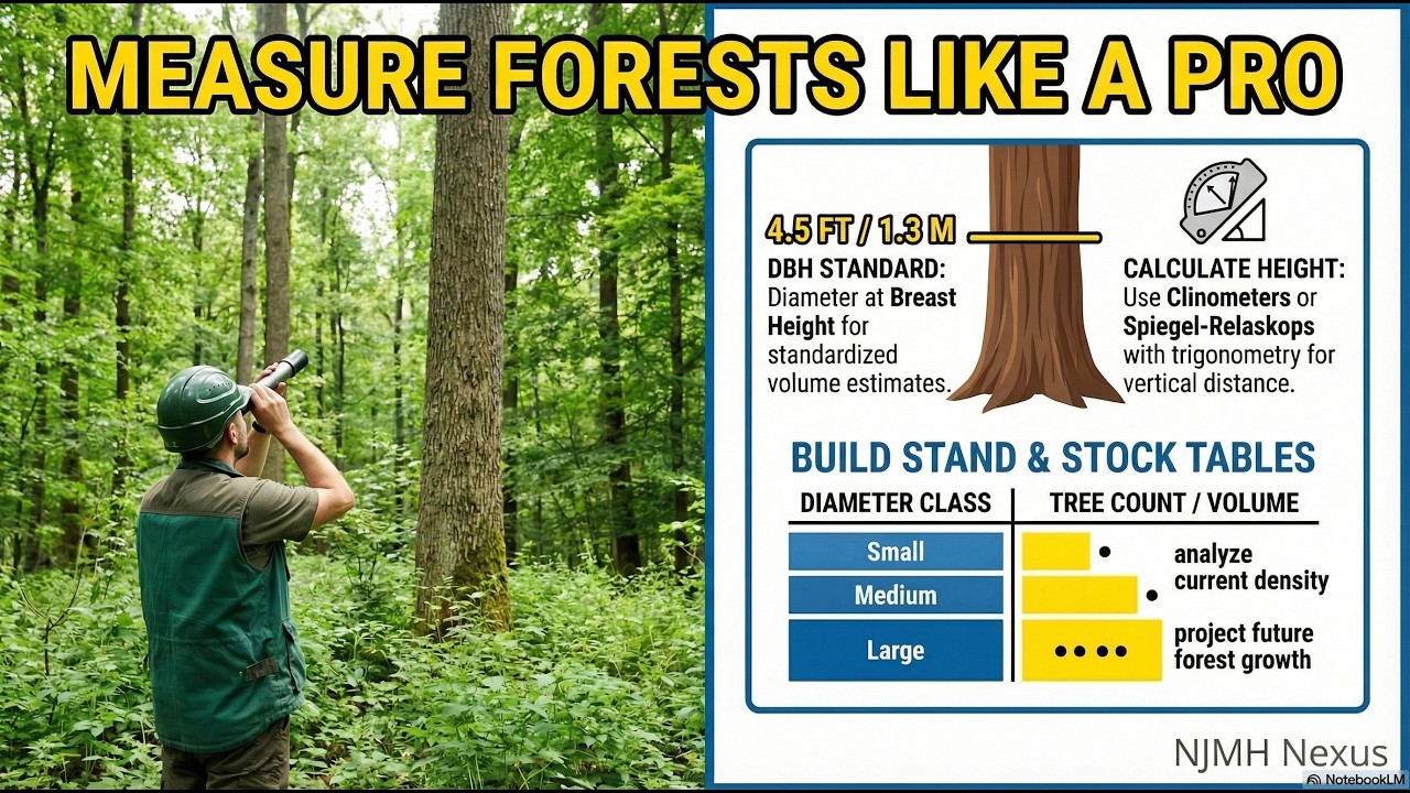 The Ultimate Guide to Forest Inventory & Tree Measurement | Field Manual of Working Plan| NJMH Nexus