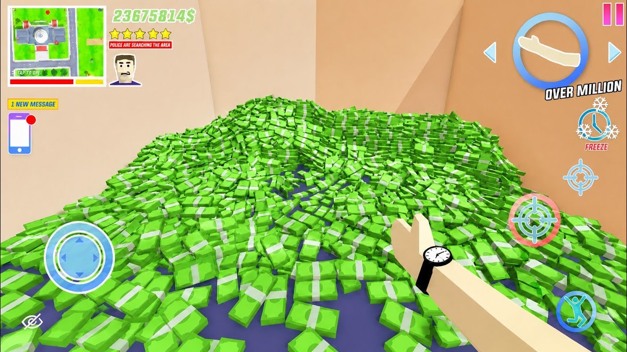 Secret Money Locations in Dude Theft Wars!