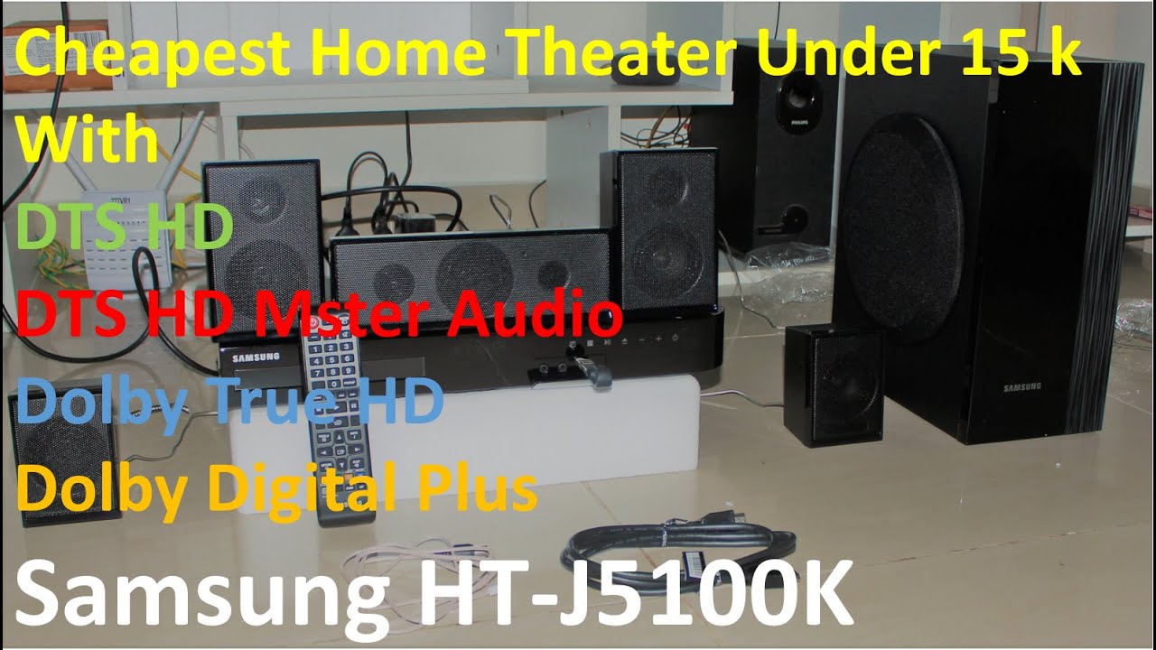 Samsung HT J5100K Unboxing and Audio test