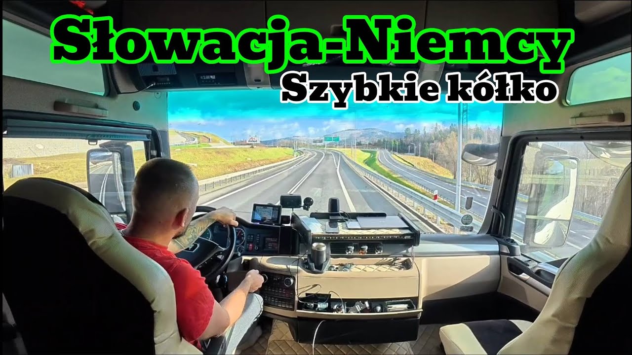 Krótka trasa ze Słowacji do Niemiec.