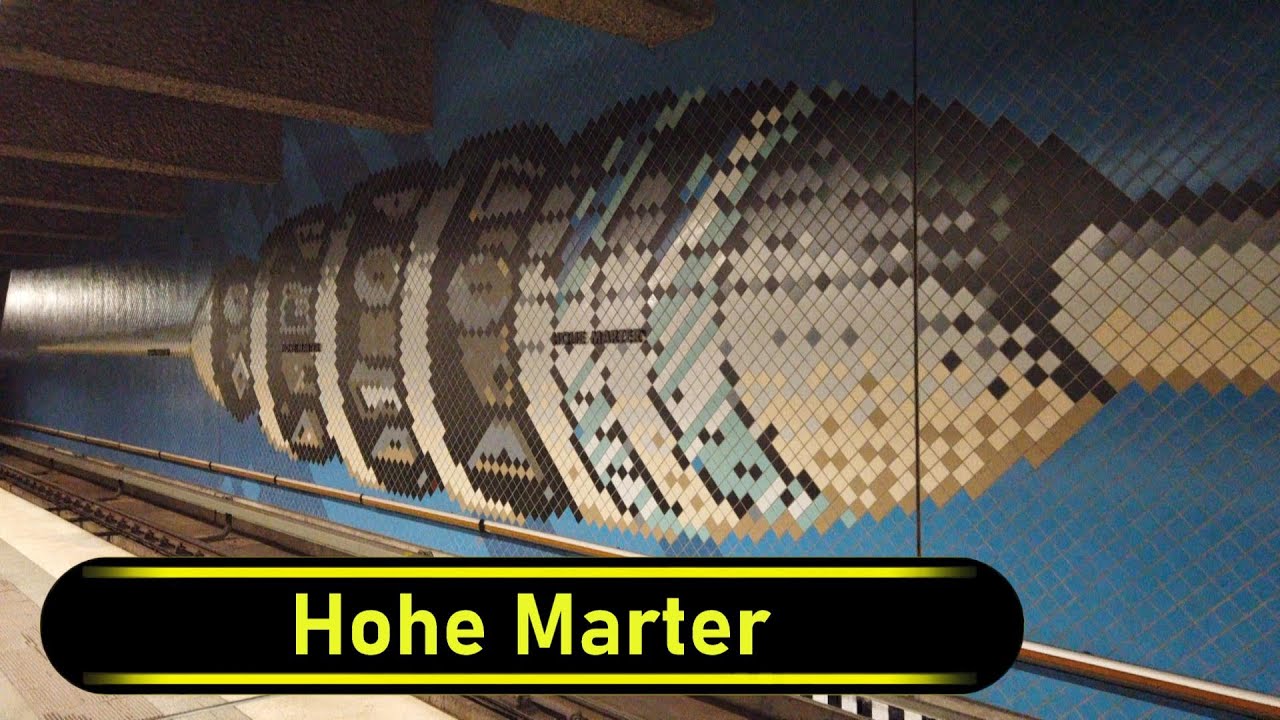 U-Bahn Station Hohe Marter - Nuremberg 🇩🇪 - Walkthrough 🚶