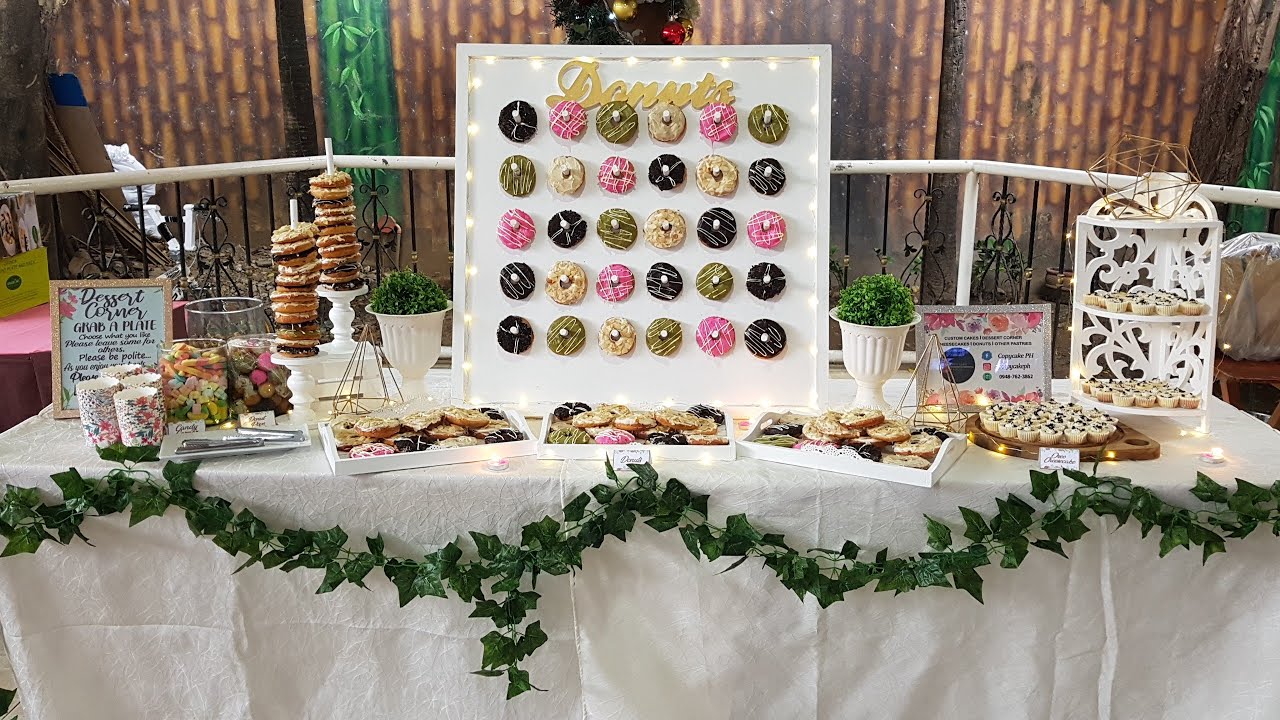 DONUT WALL SAMPLE SETUP | QUICK PREVIEW