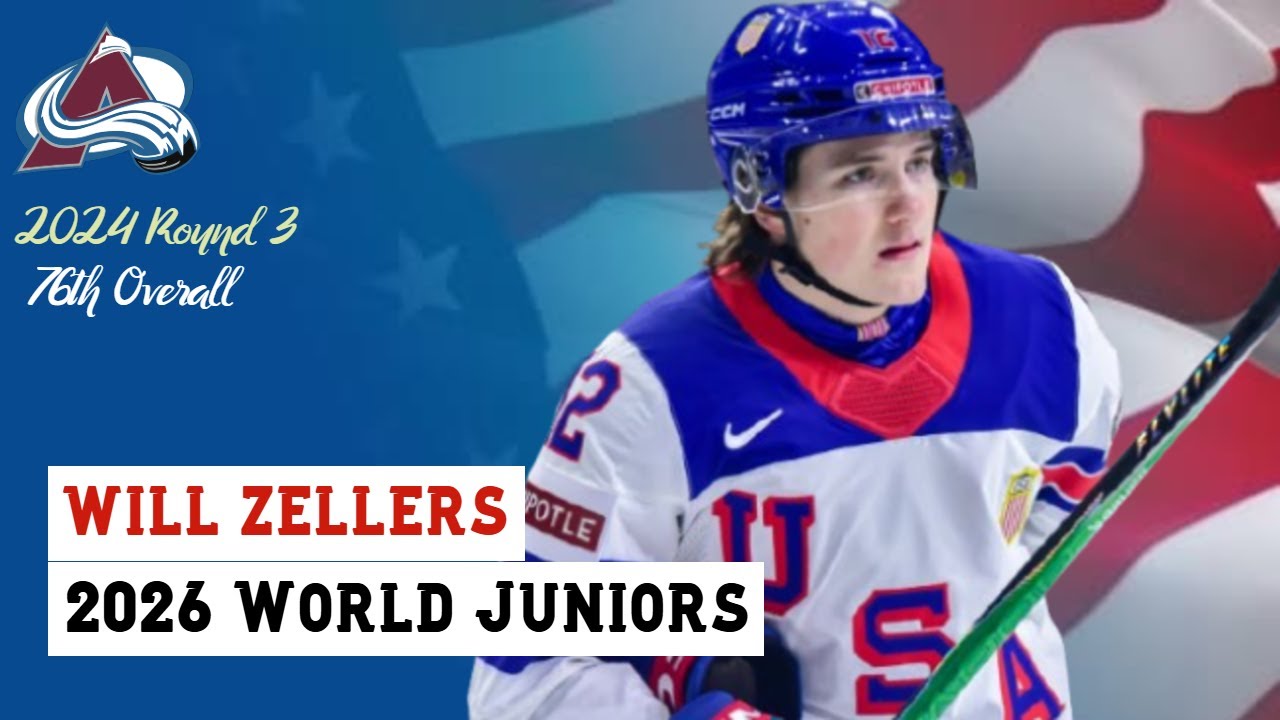 Will Zellers (#12) WJC Highlights 2026