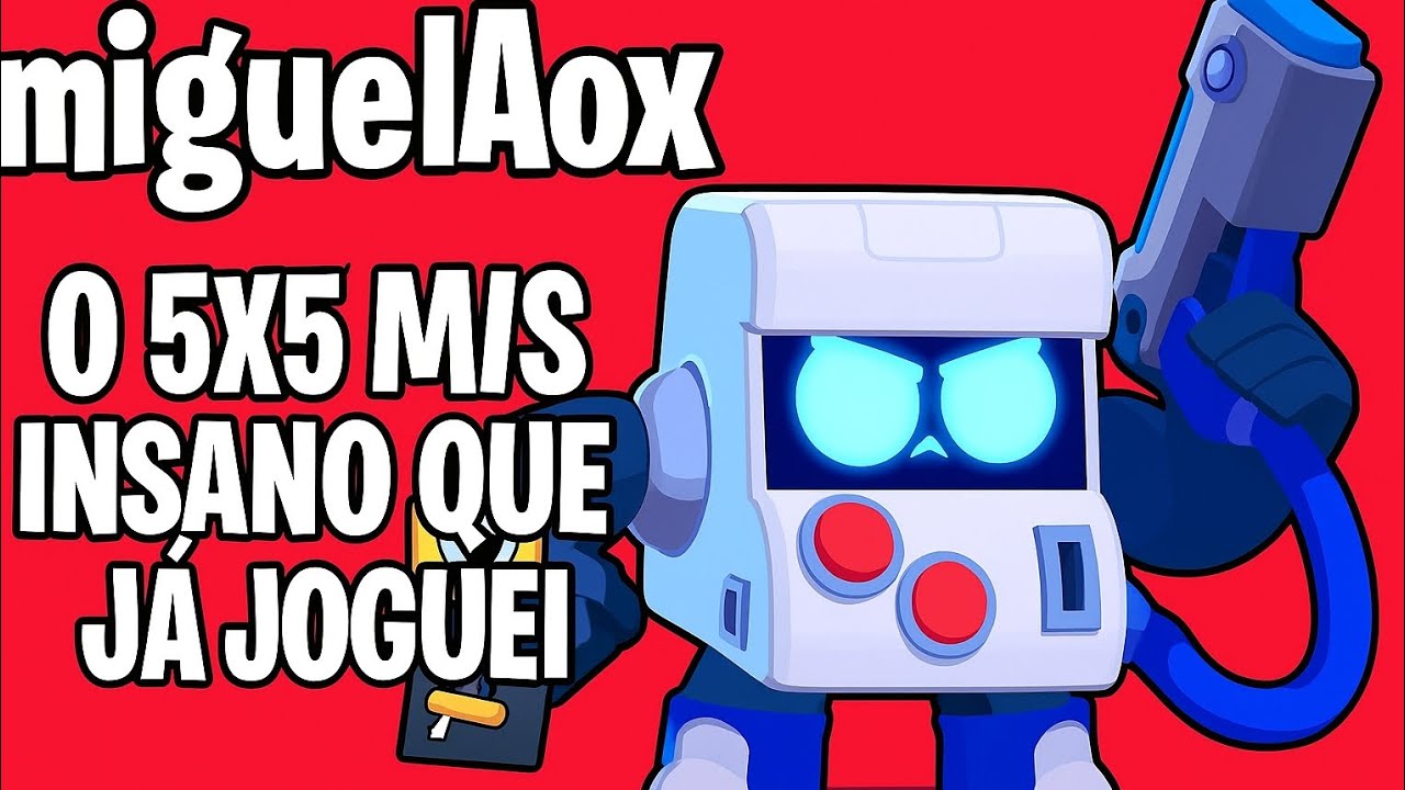 🌟BRAWL STARS 5X5 FRENÉTICO A BALA COMEU 🥴 NOVA ATUALIZAÇÃO 😱