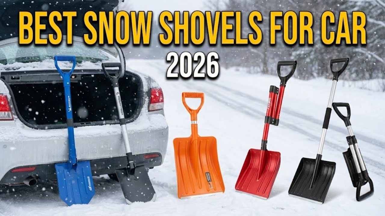 ▶️ Best Snow Shovel for Cars | Compact, Heavy Duty & Extendable Tools!