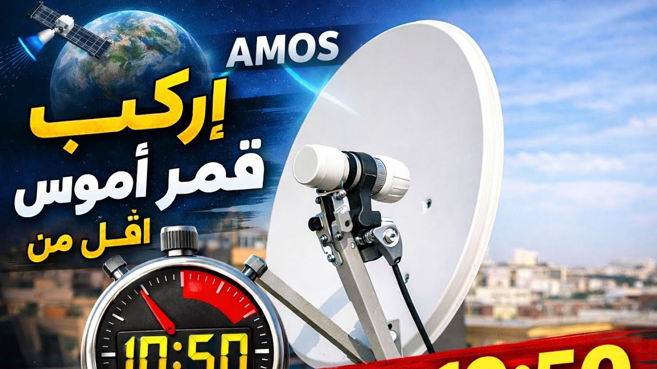 تركيب قمر اموس في 10 دقائق🔥
