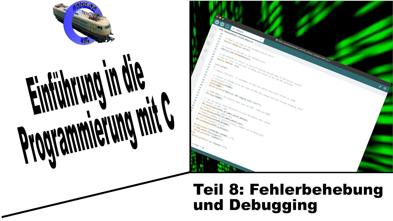 C-Programmierkurs für Einsteiger - Teil 8: Fehlerbehebung und Debugging