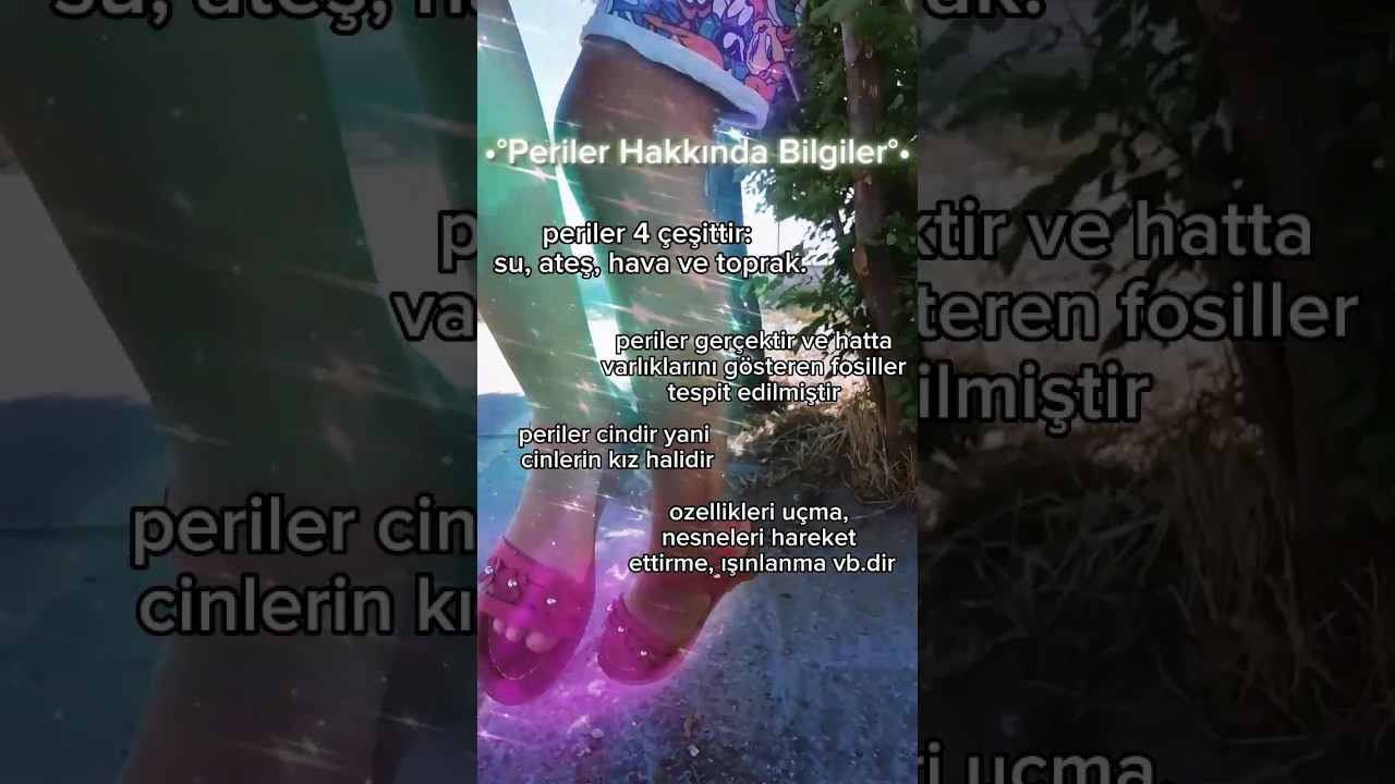 Periler hakkında bilgiler #fairy #keşfet #peri