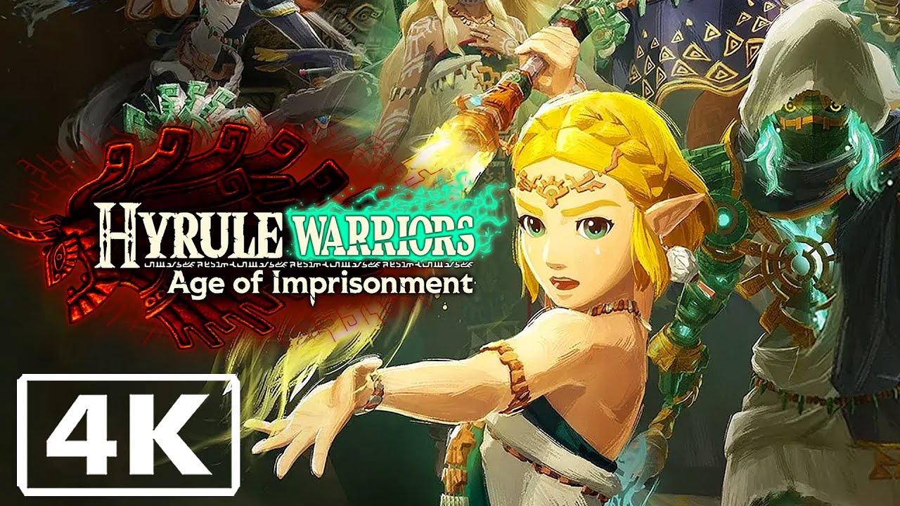 Hyrule Warriors: Age of Imprisonment  - Full Game Walkthrough (4K) 2 Player Co-Op