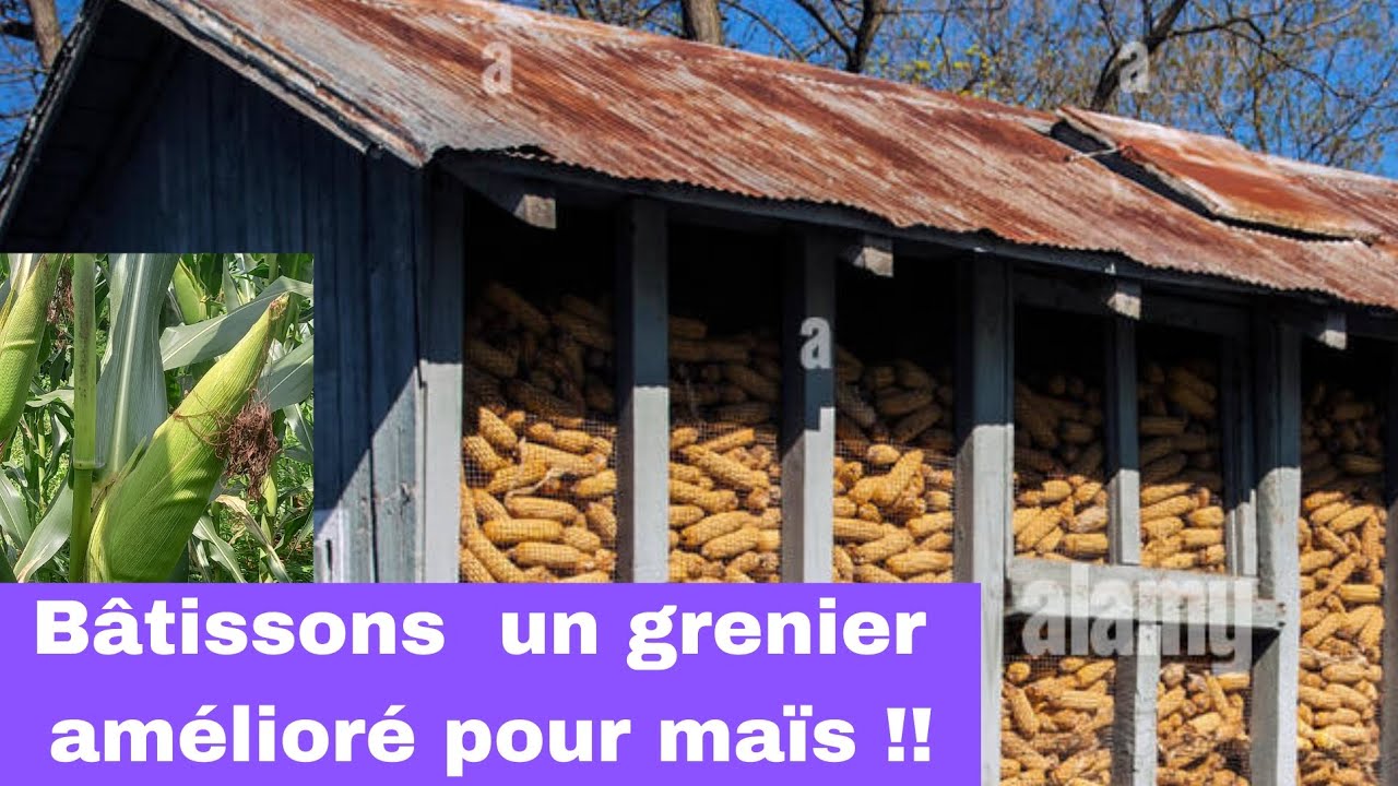 Construisons ensemble un grenier pour sécuriser le maïs!!