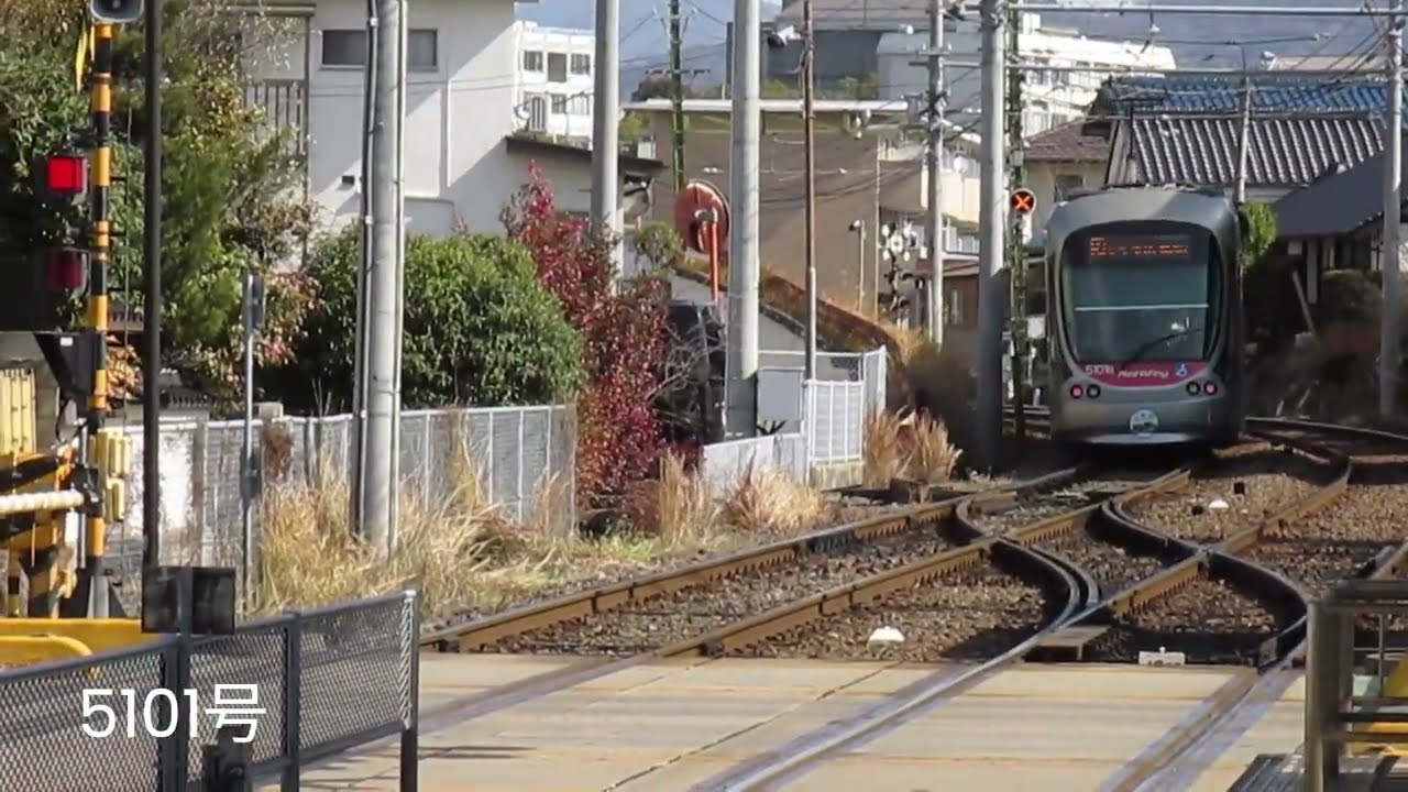 3月1日🚃広島の素敵な路面電車　廿日市撮影【今日電】🚃The tram I saw today.電車を撮るのは難しいです！