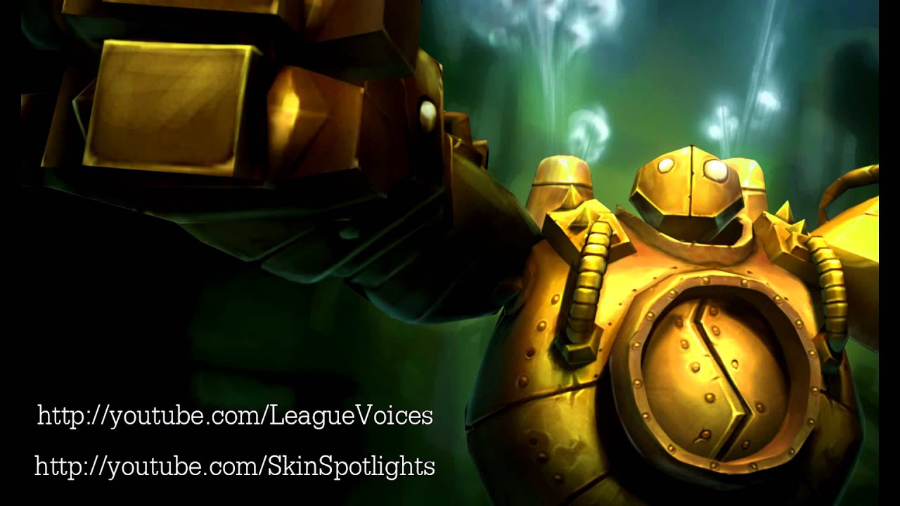 Blitzcrank Voice - Polski (Polish) - League of Legends