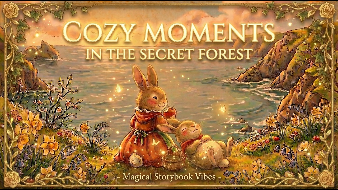 [Celtic Music] Cozy Moments in the Secret Forest 🍎🐰 Magical Storybook Vibes