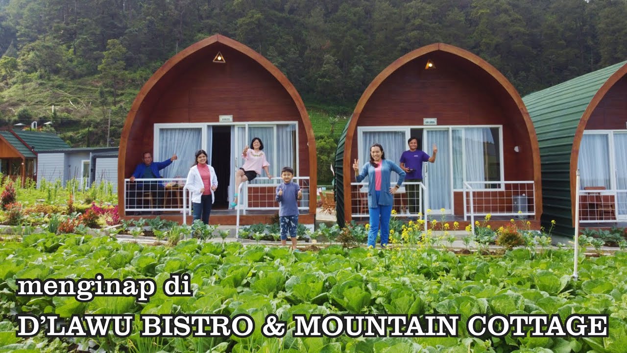 menginap di d'lawu, bistro & mountain cottage, tawangmangu