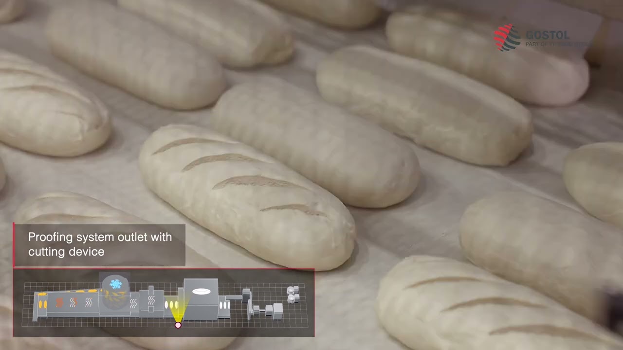 Automatic Bakry Line for Long Loaves 