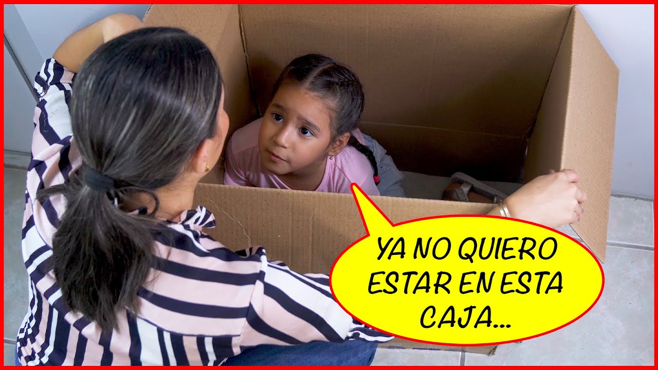 Escondía a su HERMANITA en una caja de CARTÓN por una TRISTE razón