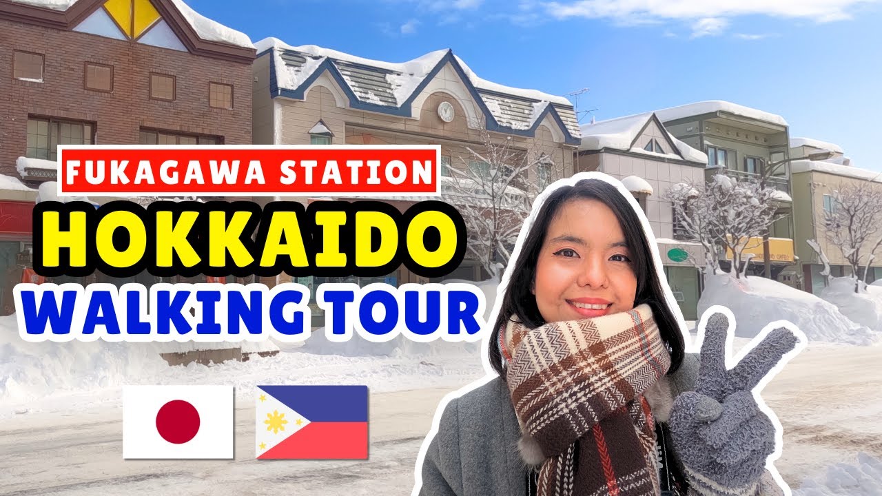 Travel in Japan: Fukagawa Station Hokkaido Walking Tour l Buhay OFW Japan