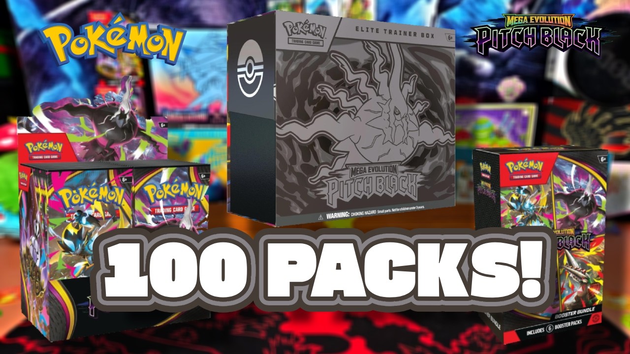 Opening Every Pitch Black Product Until I Master Set