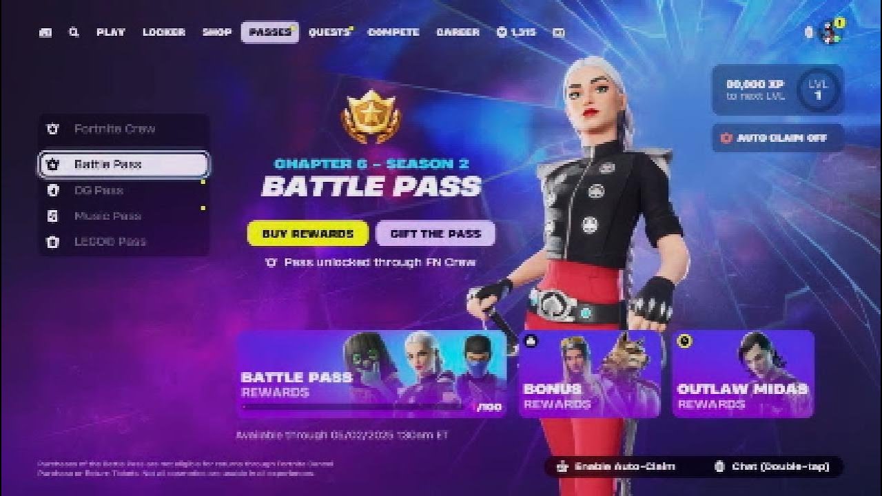!NEW! Chapter 6 Season 2 Battle Pass