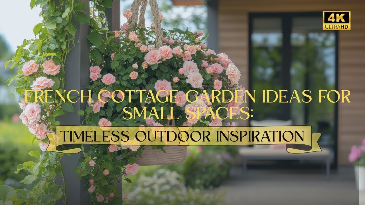 French Cottage Garden Ideas for Small Spaces: Rustic Charm, Elegant Touches & Timeless Inspiration