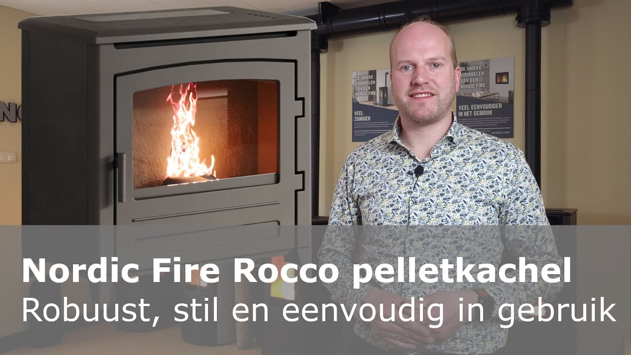 Nordic Fire Rocco pelletkachel