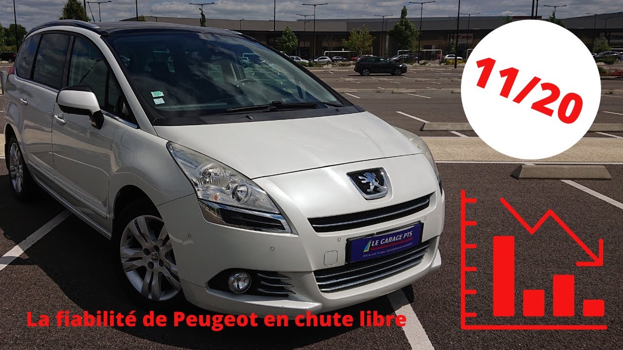 AVIS FIABILITE - PEUGEOT 5008 1.6 HDI - A peine la moyenne pour le monospace Peugeot
