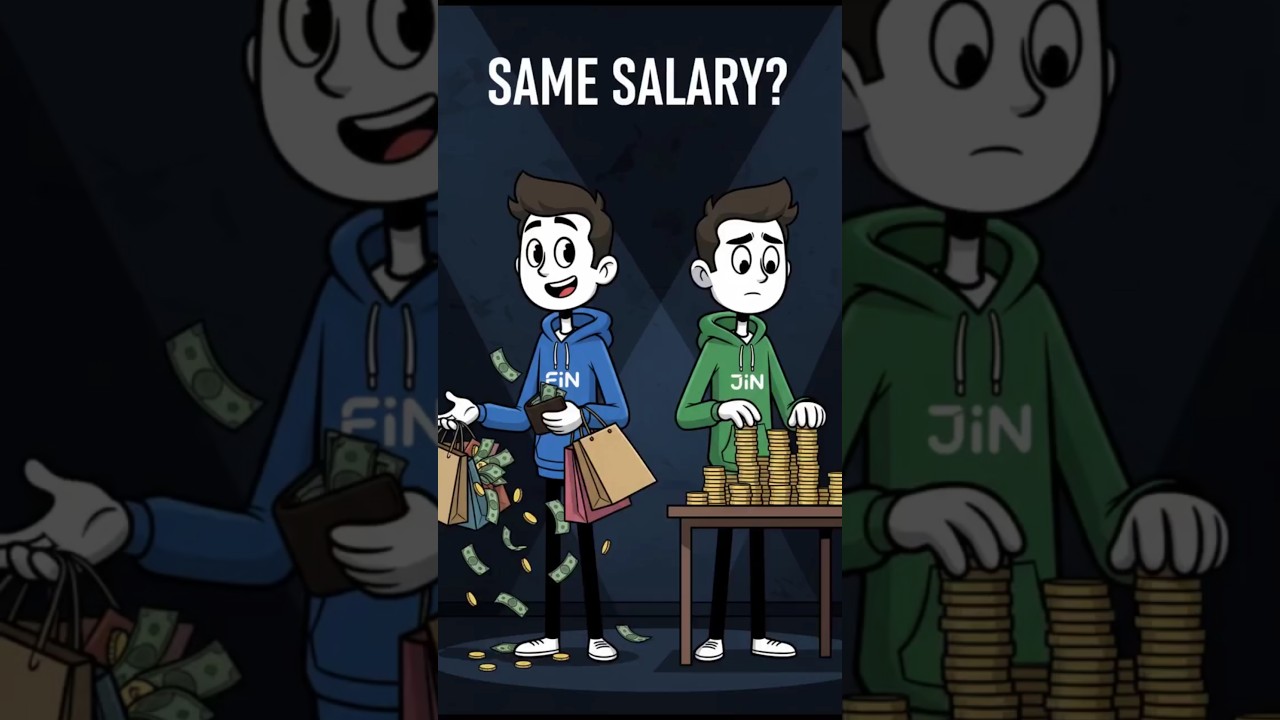 Same Salary. Two Lives. One Decision. #salarytrap  #financialmistakes #shorts