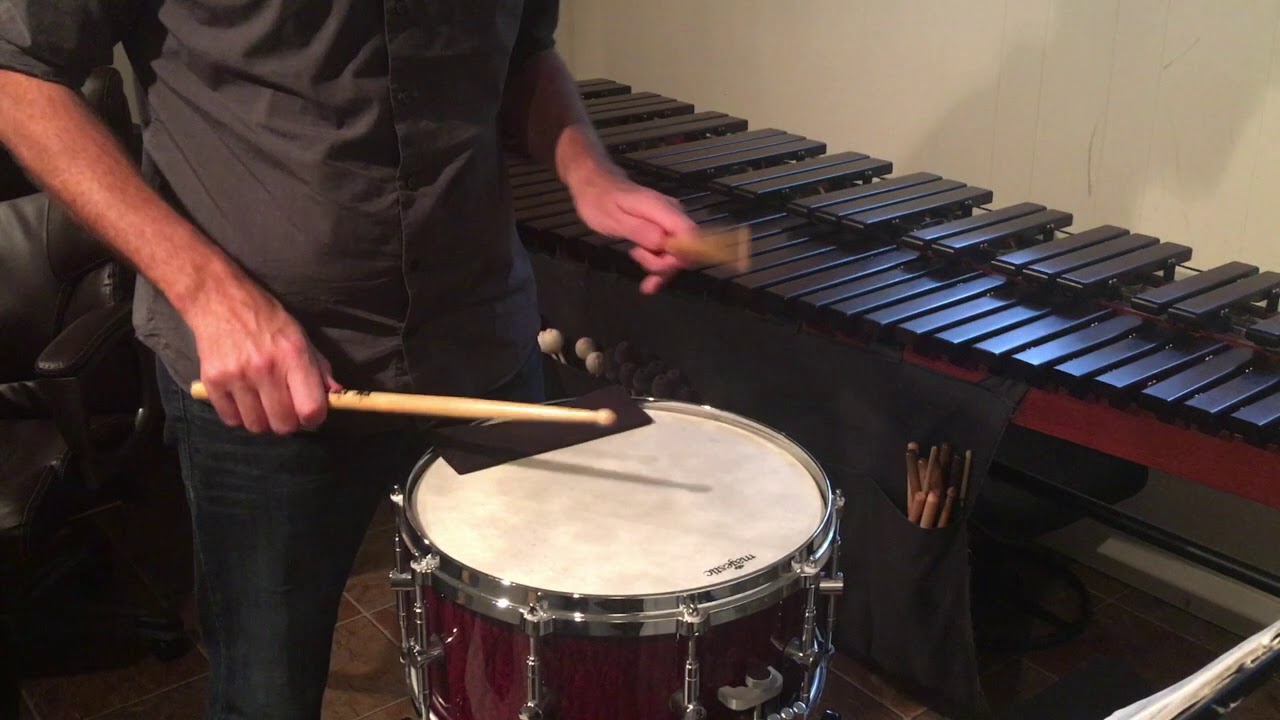 Rudimental Snare Solo: No Left Flam 6/8 by John S. Pratt
