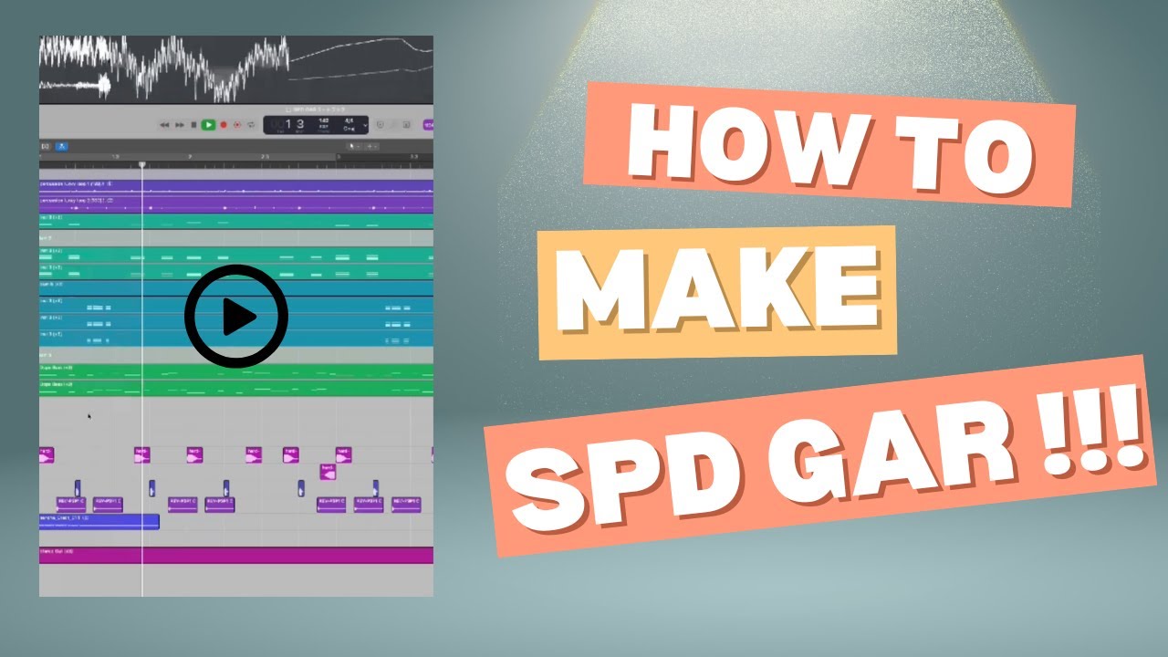 How to make SPD GAR !!!  (スピードガラージの作り方)