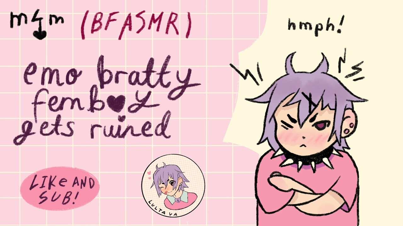 [M4M] [ASMR] Goth Femboy Gets An Attitude Check (Tsundere) (Straight? Listener) (Bratty)