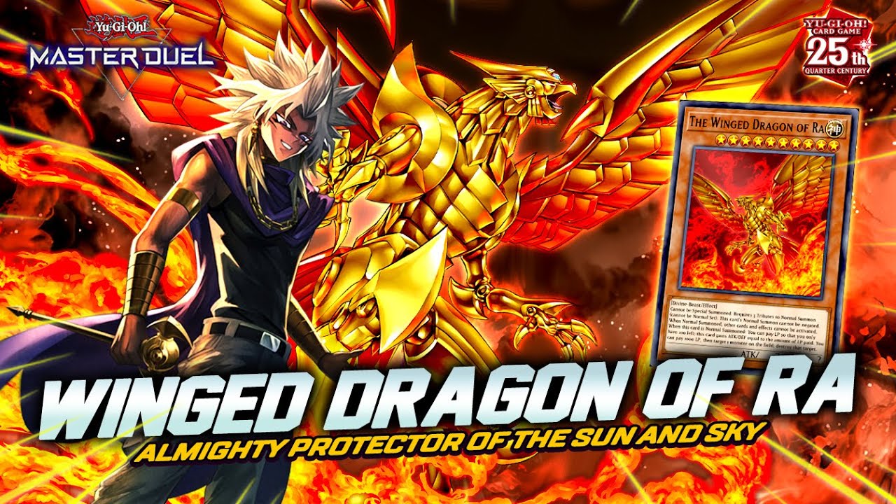 25th Anniversary - THE WINGED DRAGON OF RA IS INSANE!! BEST EGYPTIAN GODS!? [Master Duel]