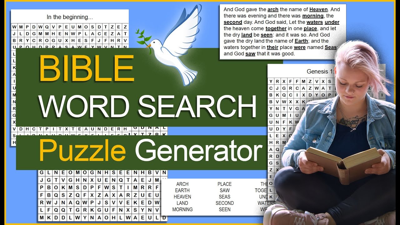 Bible Word Search Generator