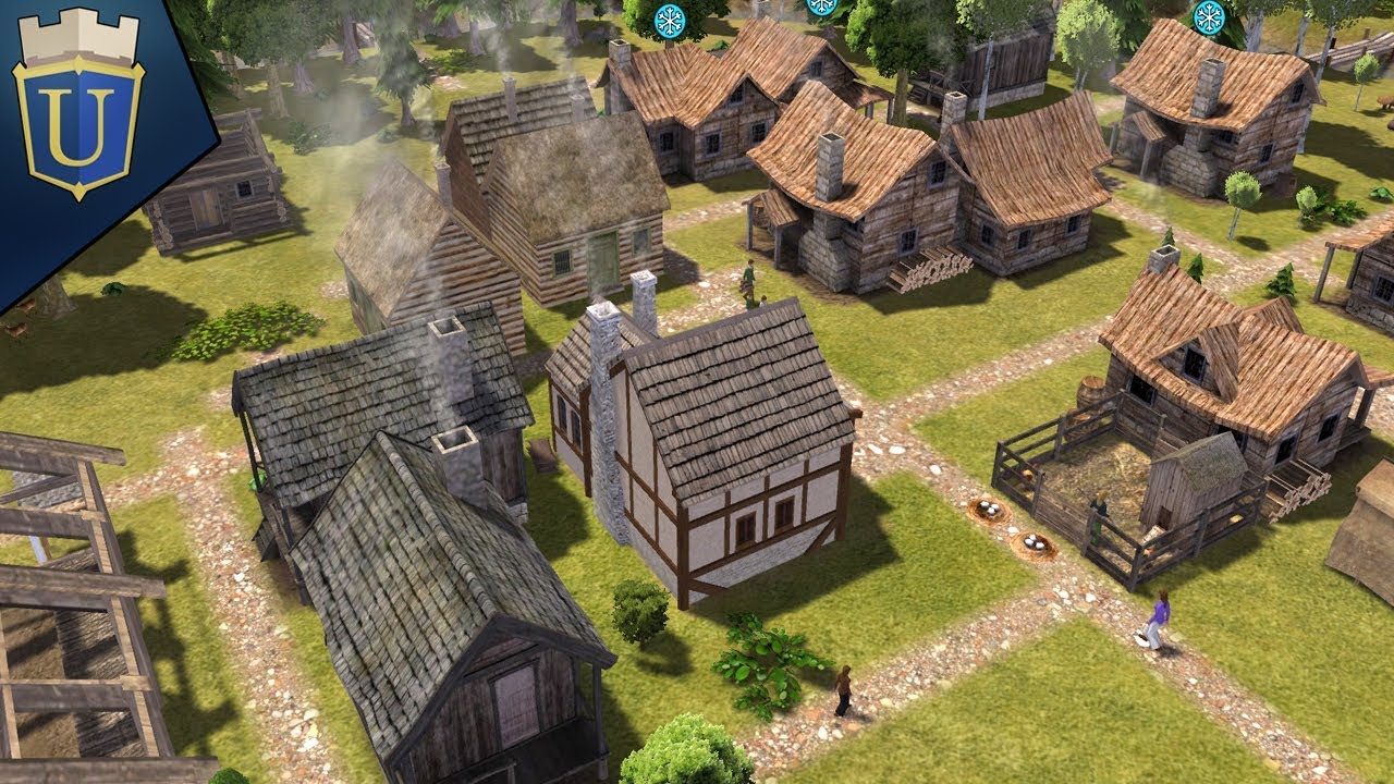 Banished Mega Mod | New Woodland Settlement | Silverbrook |  Ep 9