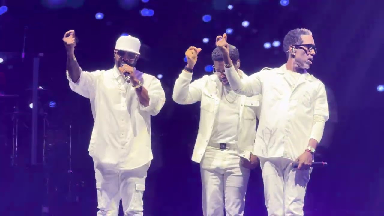 Выступление Boyz II Men - RNB XMAS BALL 2025 - 14 декабря 2025 г. - Co-op Live - Манчестер