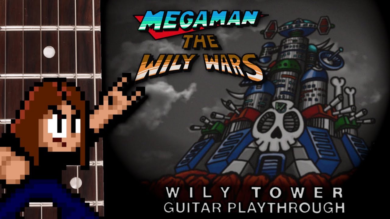 Mega Man: The Wily Wars - Wily Tower Guitar Playthrough