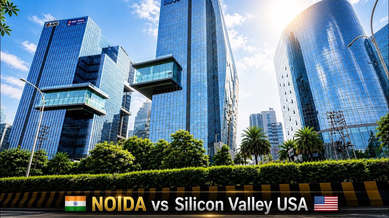 Noida next Silicon Valley of India? 🇮🇳 | Noida vs Silicon Valley USA | Future of Noida